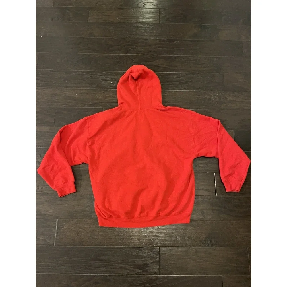 NBA LA‎ Clippers Red Pullover Hoodie Mens XL Est 1984 Graphic Sweatshirt
